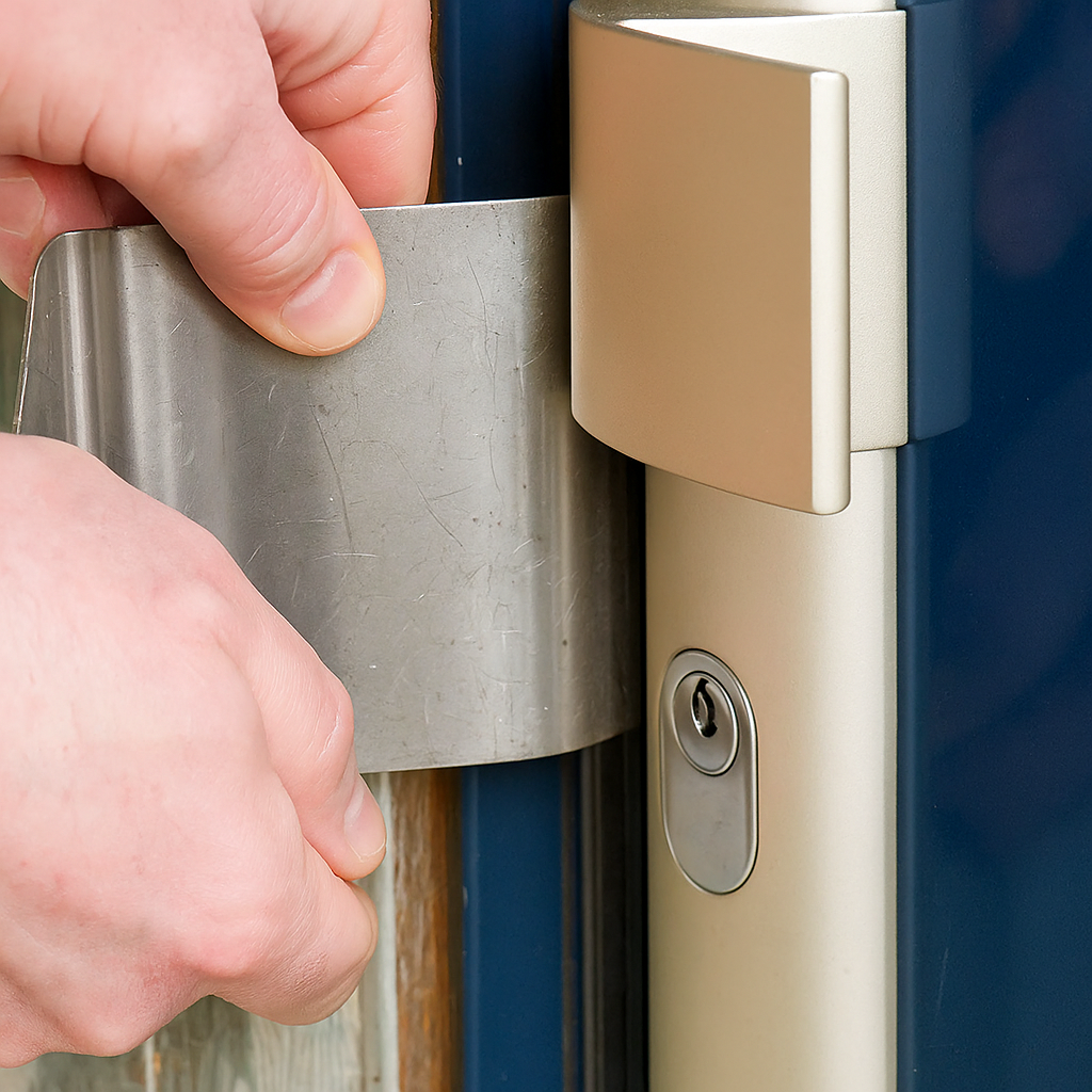 Ouverture de porte claquée